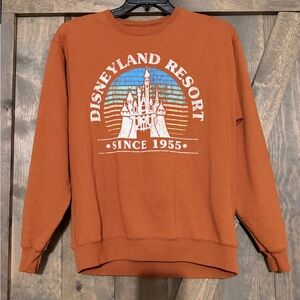 Disney Orange Disneyland Resort Sweatshirt